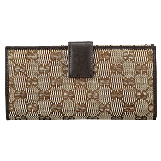 GUCCI(USED) 구찌 GG로고 패브릭 장지갑