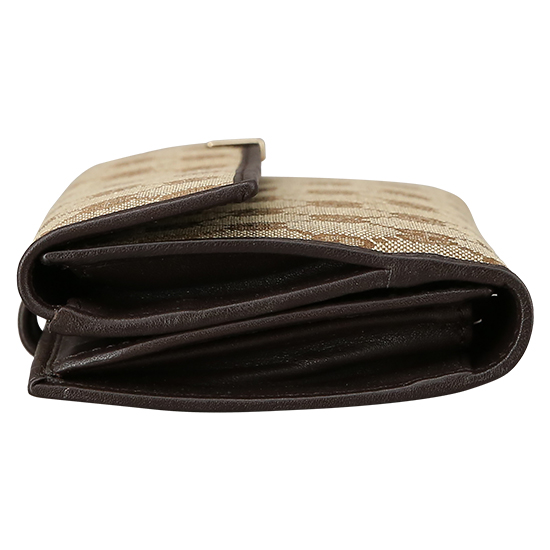 GUCCI(USED) 구찌 GG로고 패브릭 장지갑
