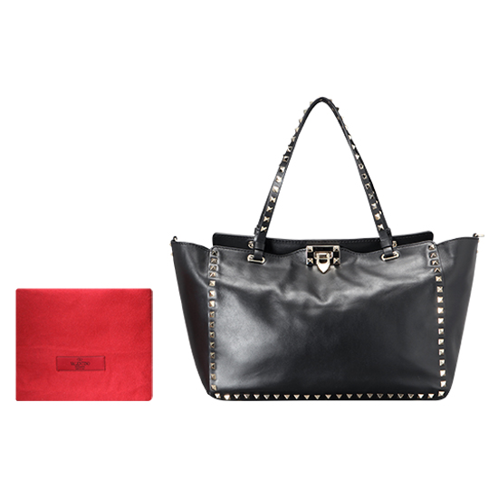 VALENTINO(USED)락스터드 미듐 투웨이 숄더백