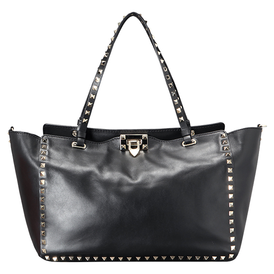 VALENTINO(USED)락스터드 미듐 투웨이 숄더백