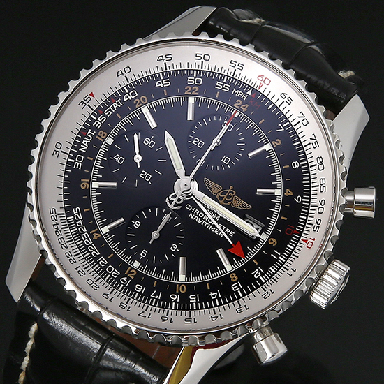 BREITLING(USED) 네비타이머 월드 a24322