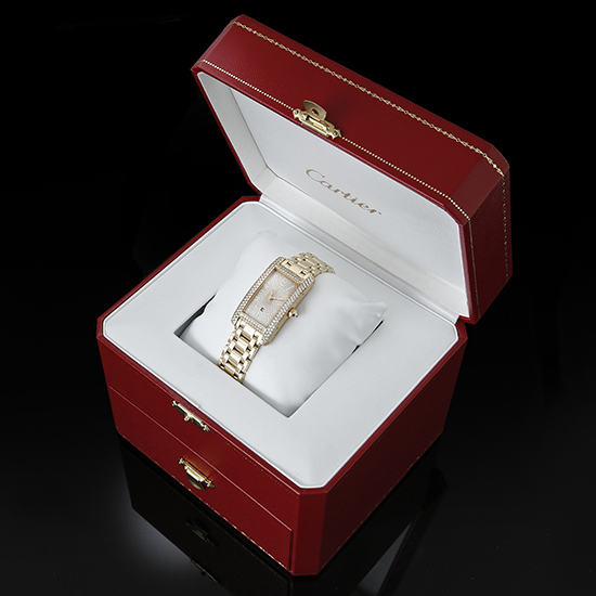 CARTIER(USED)아메리칸 탱크YG 오토