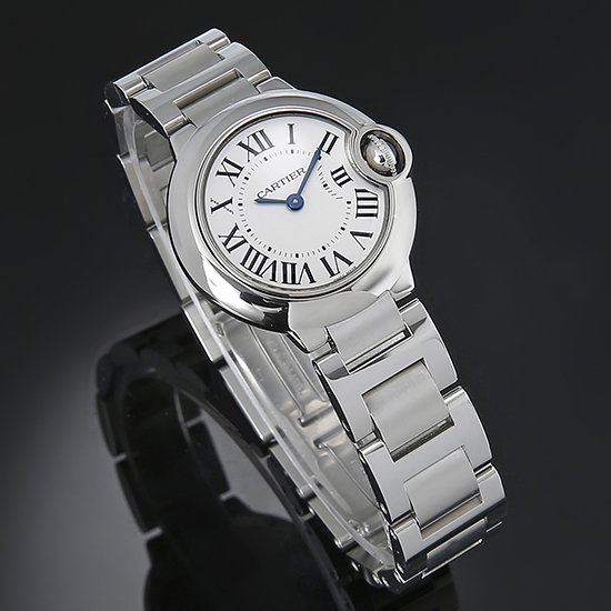 CARTIER(USED) 발롱블루 스틸 28