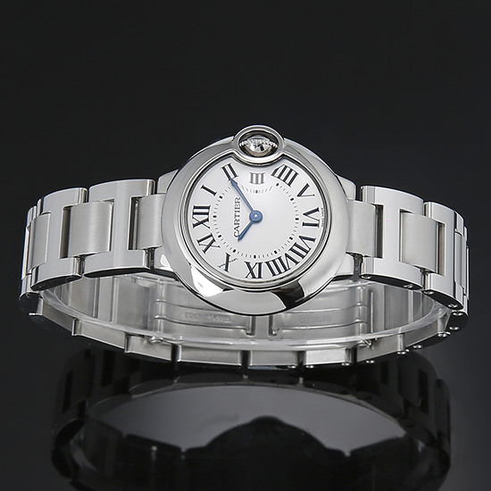 CARTIER(USED) 발롱블루 스틸 28