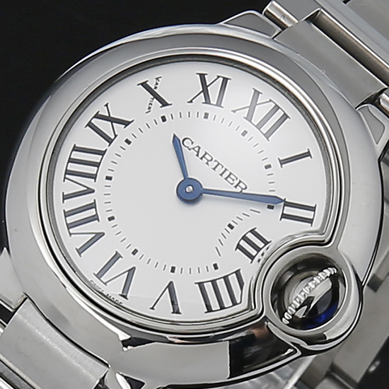 CARTIER(USED) 발롱블루 스틸 28