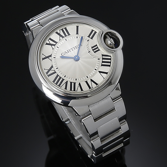 CARTIER(USED) 발롱블루 스틸 33 쿼츠
