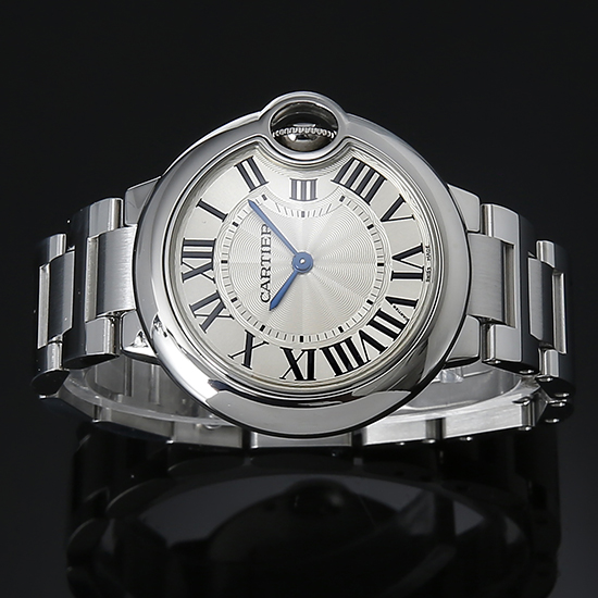 CARTIER(USED) 발롱블루 스틸 33 쿼츠