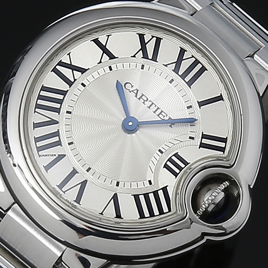CARTIER(USED) 발롱블루 스틸 33 쿼츠