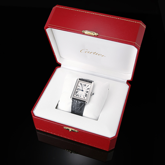 CARTIER(USED) 탱크솔로 스틸 XL