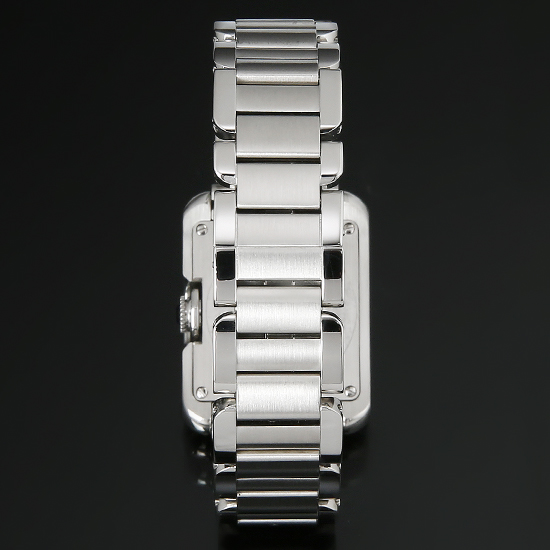 CARTIER(USED) 탱크 앙글레즈 스틸 스몰