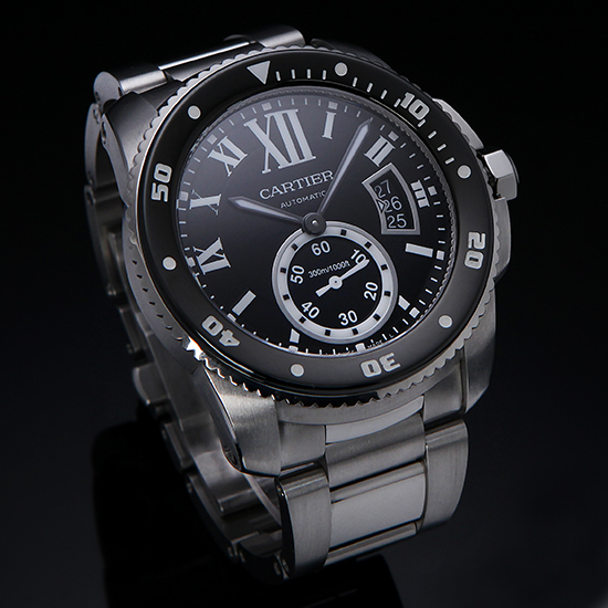CARTIER(USED) 칼리브 스틸 다이버