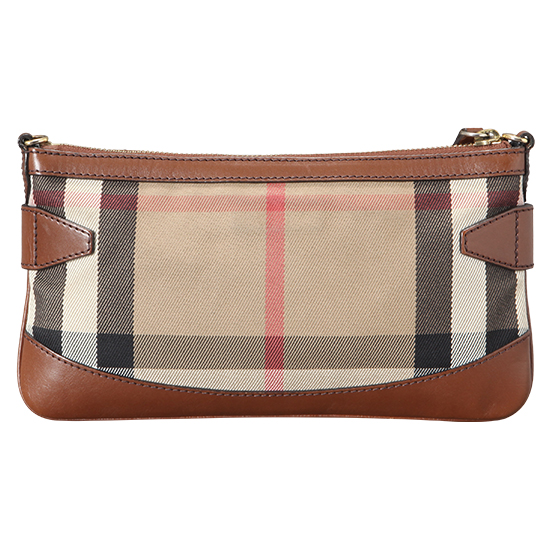 BURBERRY(USED)캔버스 브라운 크로스바디백