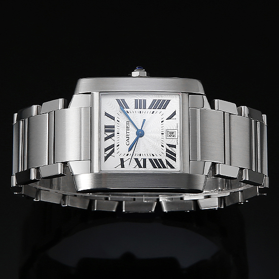 CARTIER(USED)탱크 프랑세스 스틸 L