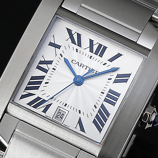 CARTIER(USED)탱크 프랑세스 스틸 L
