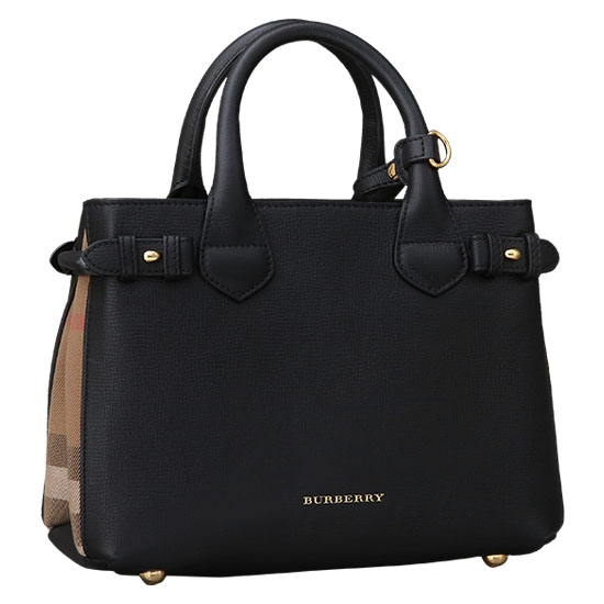 BURBERRY(USED)배너백 블랙 스몰