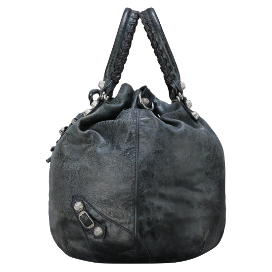 BALENCIAGA(USED)자이언트 폼폰 그레이 토트겸 숄더백