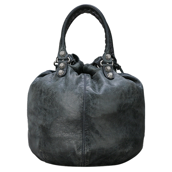 BALENCIAGA(USED)자이언트 폼폰 그레이 토트겸 숄더백