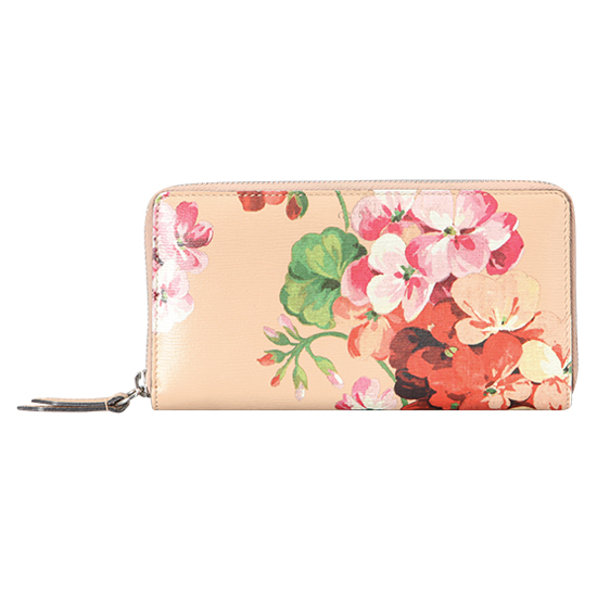 GUCCI(USED) 구찌 가든 익스클루시브 지피 월릿