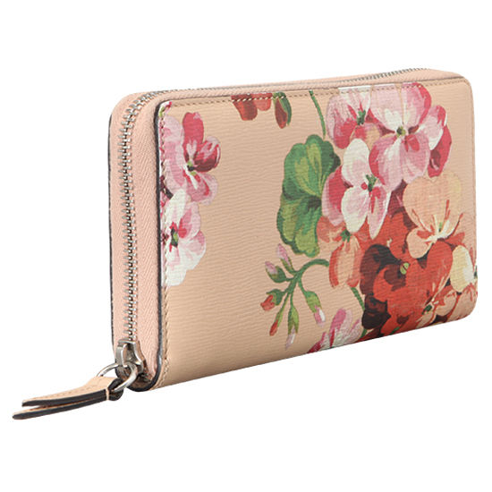 GUCCI(USED) 구찌 가든 익스클루시브 지피 월릿