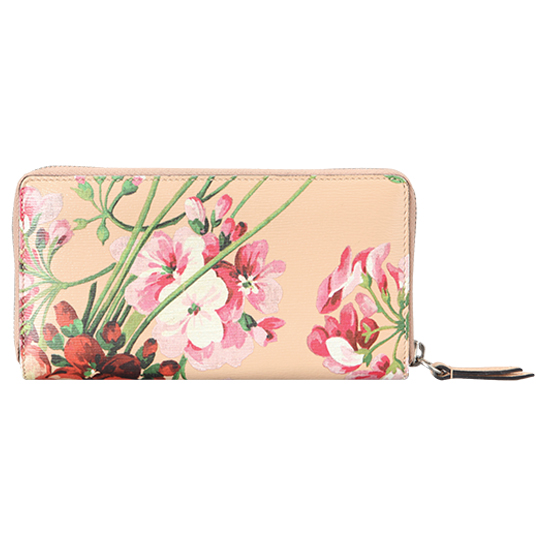 GUCCI(USED) 구찌 가든 익스클루시브 지피 월릿