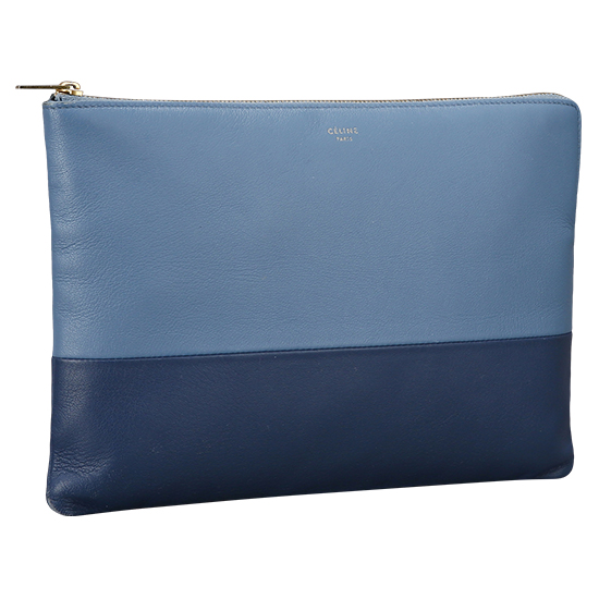CELINE(USED)투톤 클러치