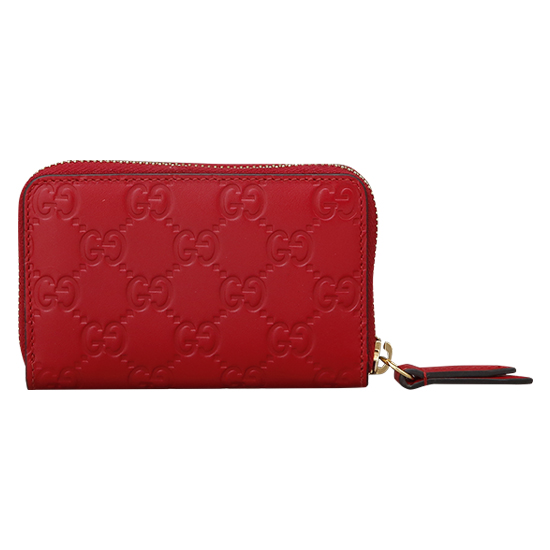 GUCCI(USED) 구찌 GG로고 씨마 레더 동전 지갑