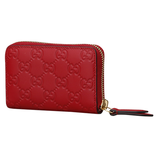 GUCCI(USED) 구찌 GG로고 씨마 레더 동전 지갑