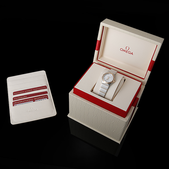 OMEGA(USED) 뉴 컨스틸레이션 콤비 자개판