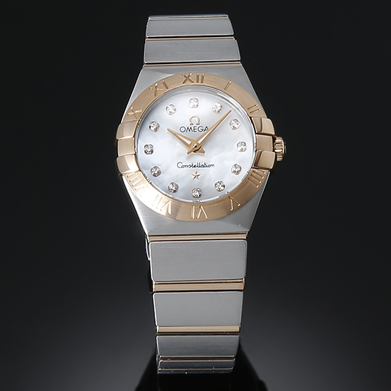 OMEGA(USED) 뉴 컨스틸레이션 콤비 자개판