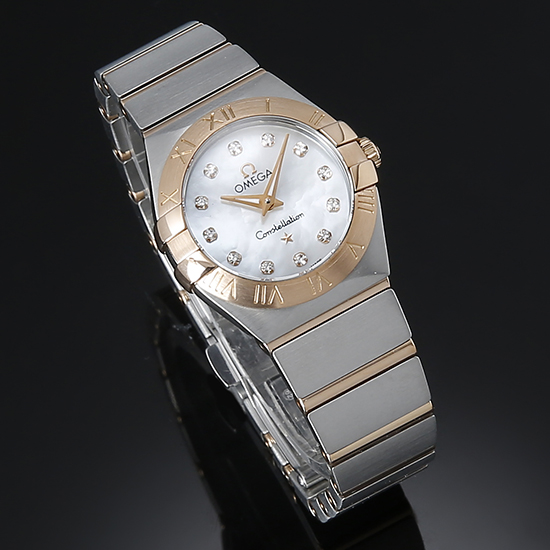 OMEGA(USED) 뉴 컨스틸레이션 콤비 자개판