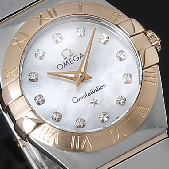 OMEGA(USED) 뉴 컨스틸레이션 콤비 자개판