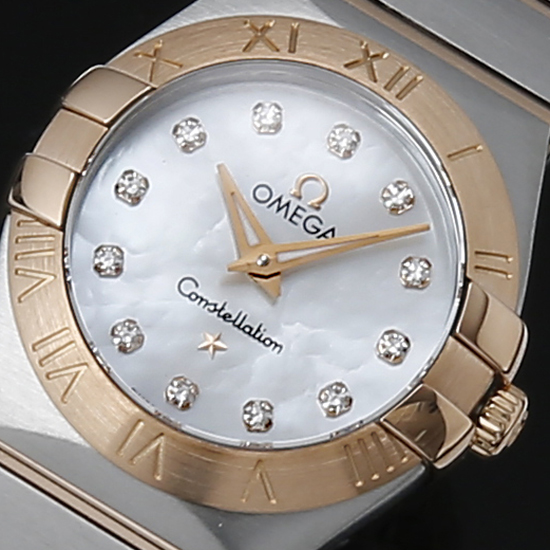 OMEGA(USED) 뉴 컨스틸레이션 콤비 자개판