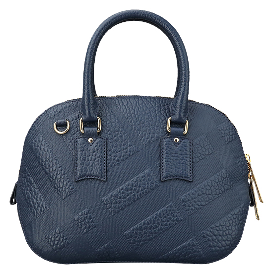 BURBERRY(USED)네이비 레더 오차드백