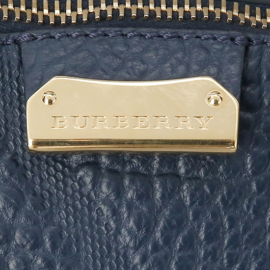 BURBERRY(USED)네이비 레더 오차드백