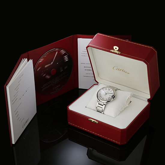 CARTIER(USED) 발롱블루 스틸 42 오토