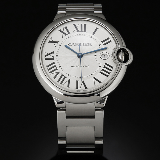 CARTIER(USED) 발롱블루 스틸 42 오토