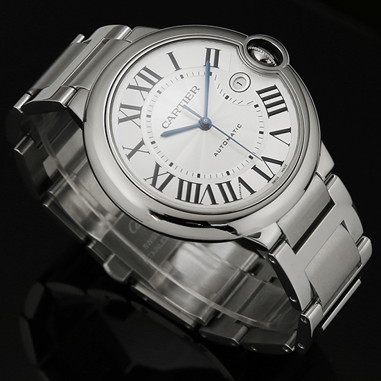 CARTIER(USED) 발롱블루 스틸 42 오토