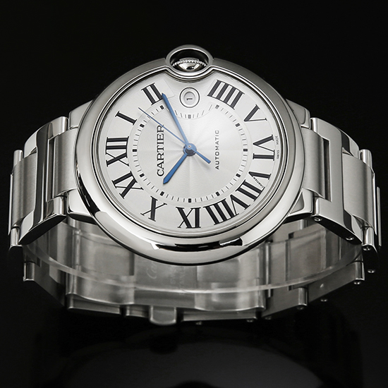 CARTIER(USED) 발롱블루 스틸 42 오토
