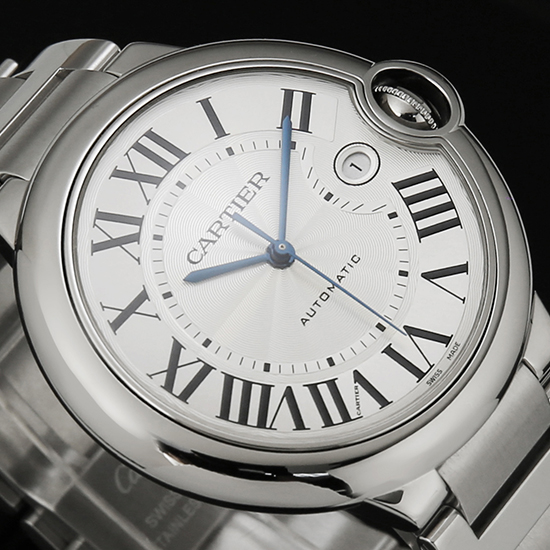 CARTIER(USED) 발롱블루 스틸 42 오토