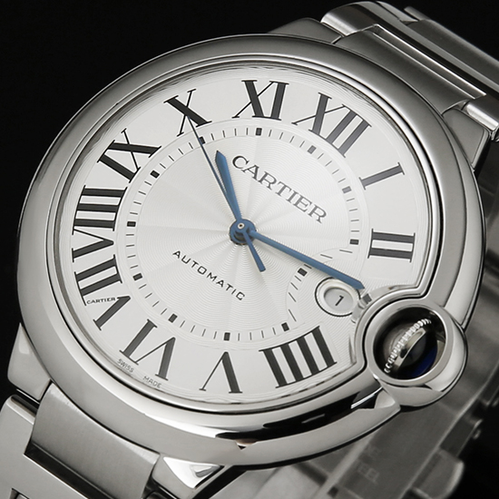 CARTIER(USED) 발롱블루 스틸 42 오토