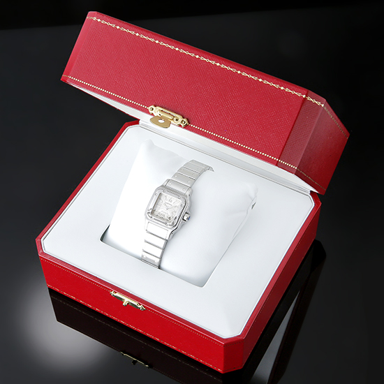 CARTIER(USED)산토스 갈베 스틸 스몰