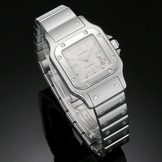 CARTIER(USED)산토스 갈베 스틸 스몰