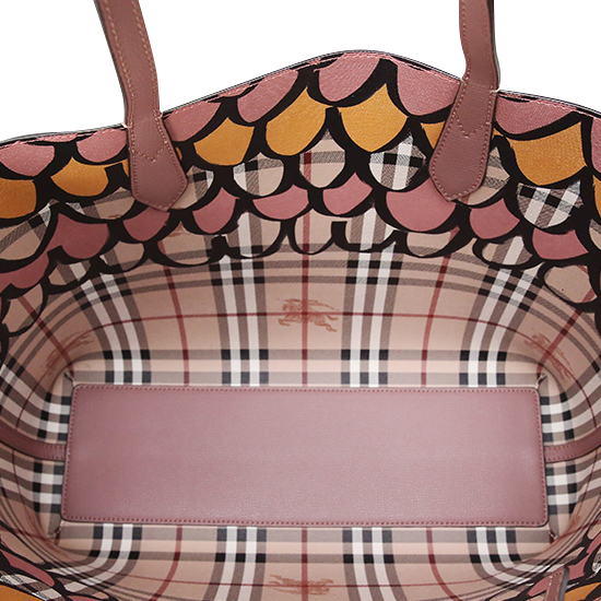 BURBERRY(USED)핑크 레더 숄더백