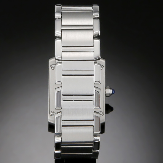 CARTIER(USED)탱크 프랑세스 스틸 스몰