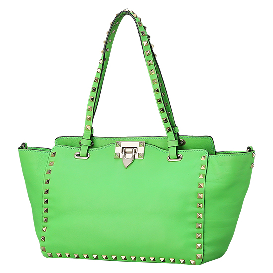 VALENTINO(USED)락스터드 숄더백