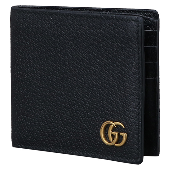 GUCCI(USED) 구찌 GG로고 마몽트 가죽 반지갑