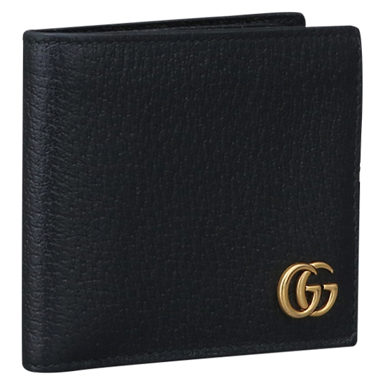 GUCCI(USED) 구찌 GG로고 마몽트 가죽 반지갑