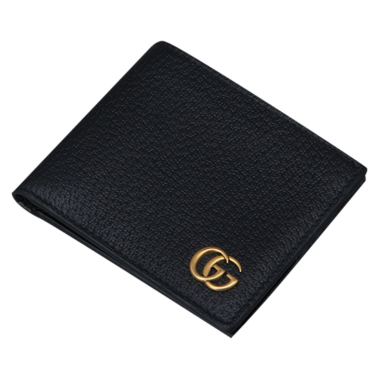 GUCCI(USED) 구찌 GG로고 마몽트 가죽 반지갑