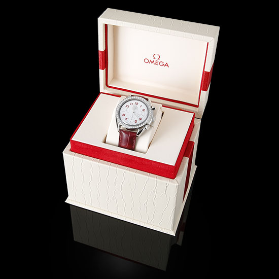 OMEGA(USED) 스피드마스터 크르노 자개 레이디