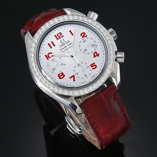 OMEGA(USED) 스피드마스터 크르노 자개 레이디